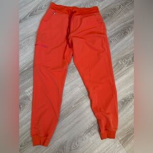 FIGS- Bright Orange Zamara Jogger L/T